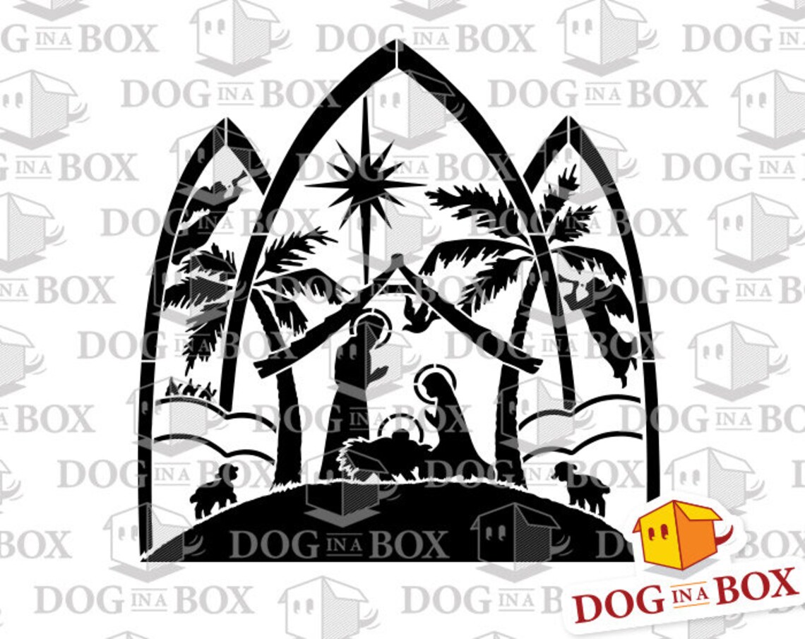 Nativity Stencil N.6 Jesus Stencil Christian Stencil - Etsy