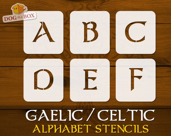 Celtic Stencil Set