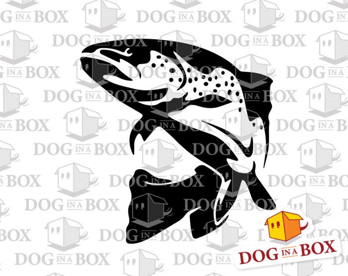 Fish Stencil Fishing Stencil Trout Stencil Nature Stencil - Etsy