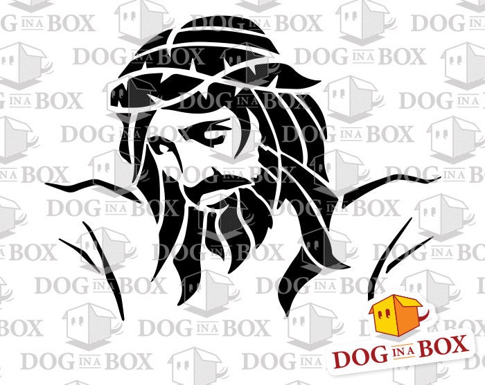 Jesus stencil n.6 jesus christian stencil christ stencil | Etsy