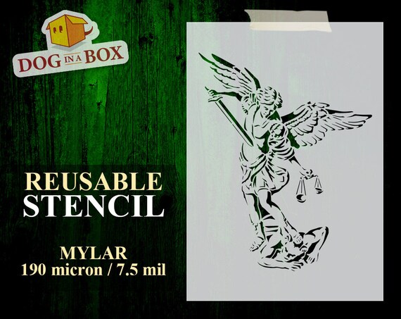 Stencil per artigianato, 30 x 30 cm, stencil riutilizzabili per dipingere su legno, tela, carta, tessuto, pavimenti, piastrelle, pareti, fai da te