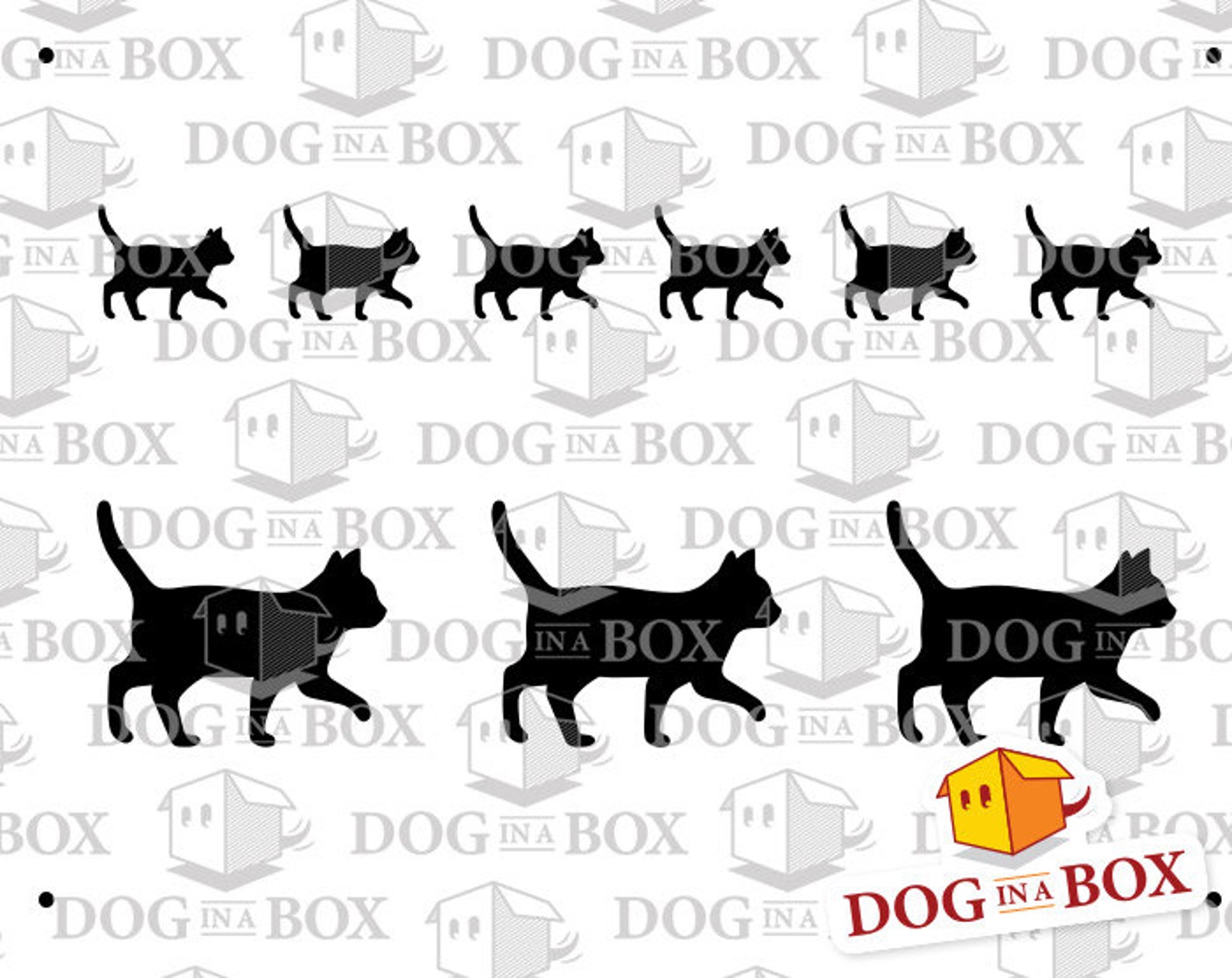 Stencil gatti stencil gatti ambulanti stencil gatto stencil Etsy Italia