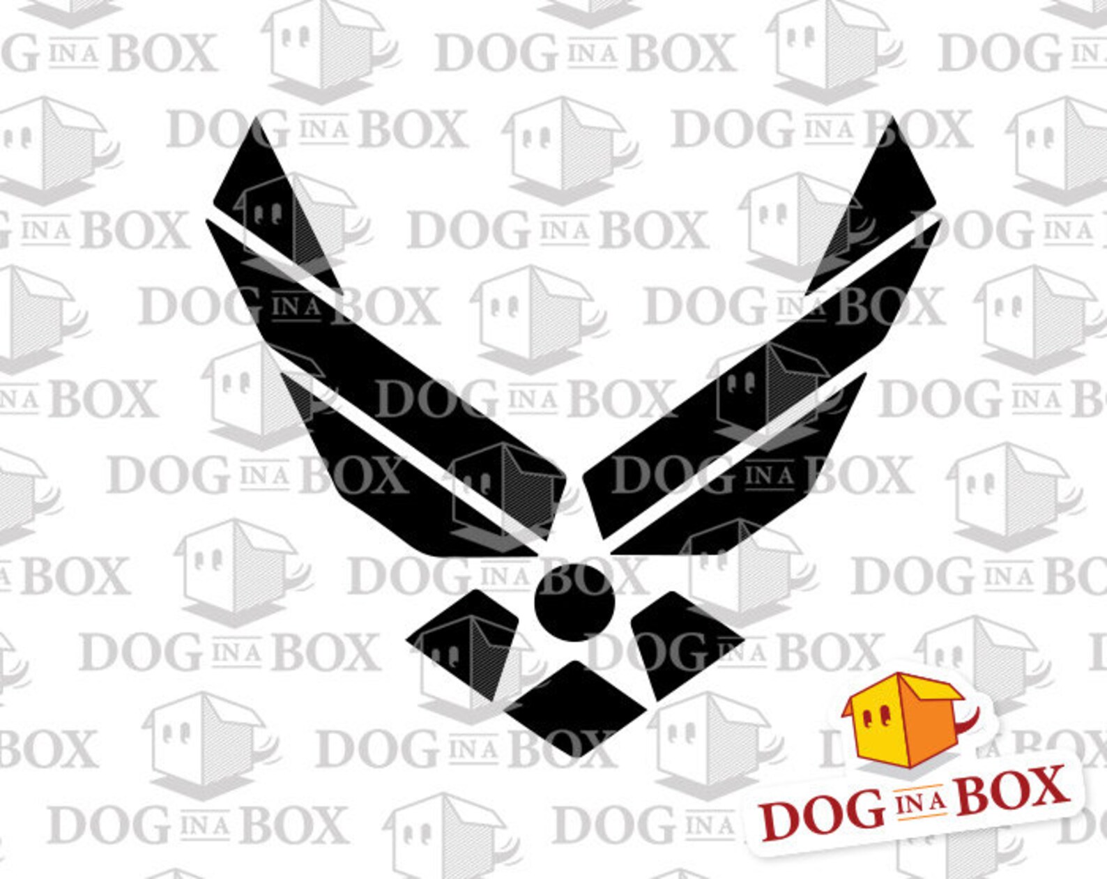 Air Force Logo Stencil Army Stencil DIY Stencil Airforce Etsy