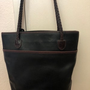 Black and Brown Brighton Caroline handbag. image 4