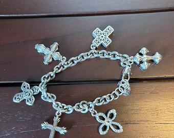 Brighton Charm Bracelet Crosses