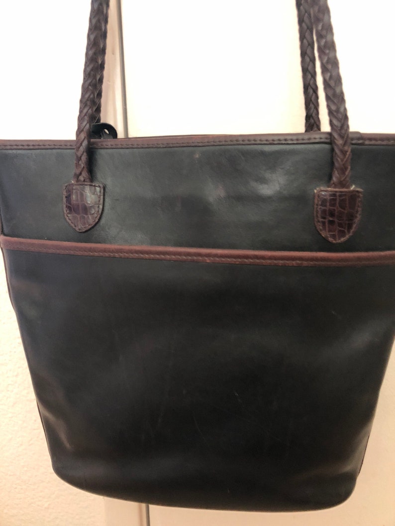 Black and Brown Brighton Caroline handbag. image 5