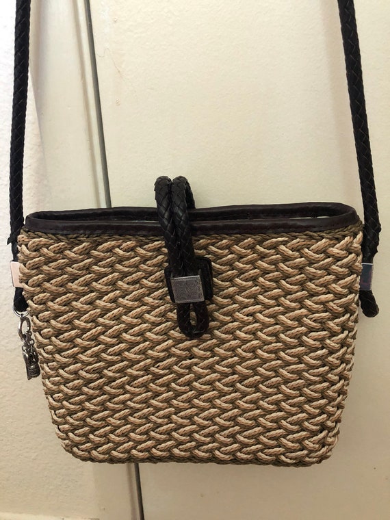 brighton woven handbag