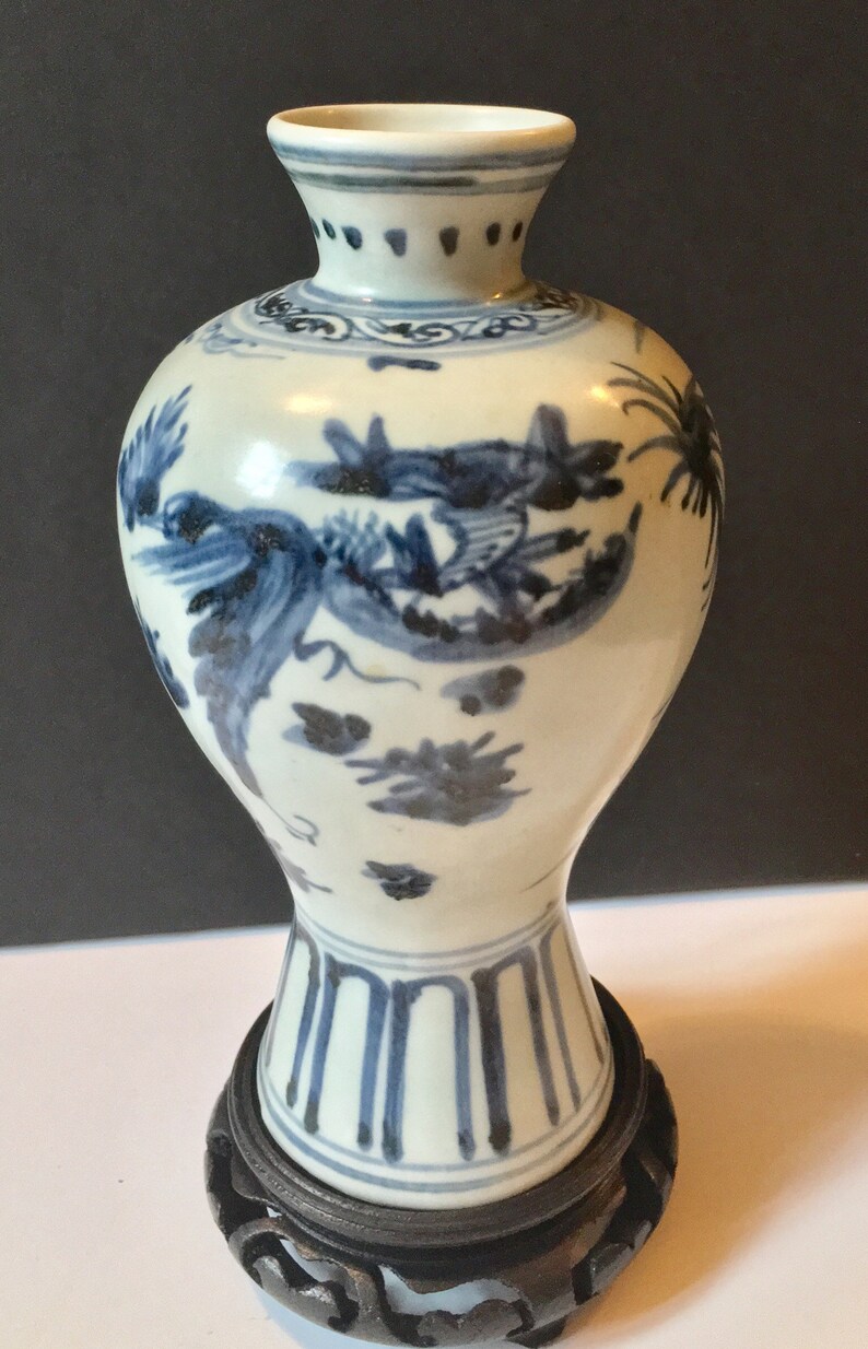 Antique Chinese Meiping Vase Rare Ming Dynasty Samarra Etsy