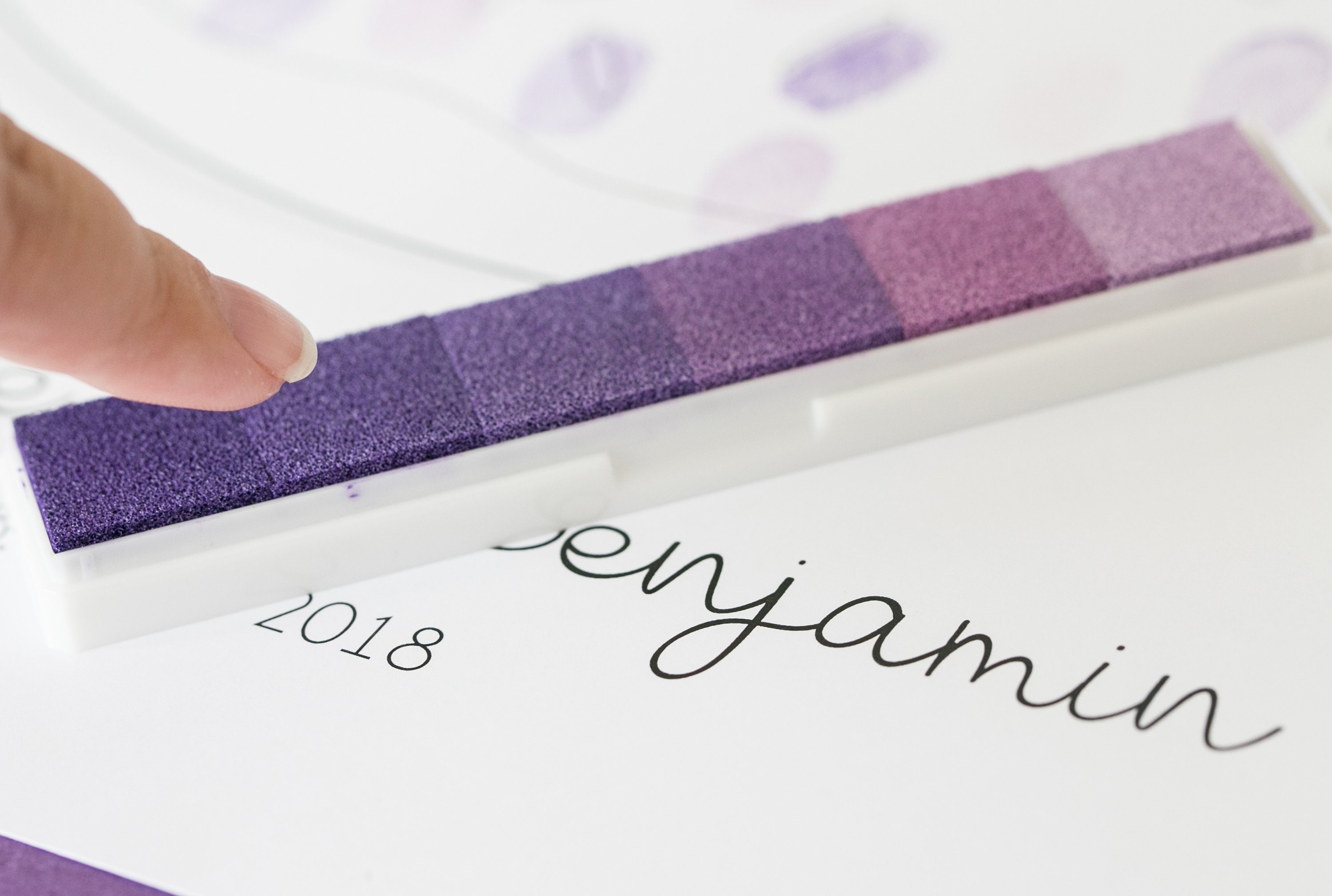 MingZhuInC Stempelkissen, 12 Stücke Fingerstempel, Stempelkissen Kinder Für Papier Handwerk