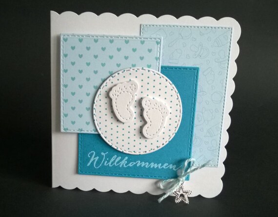 handmade baby envelope