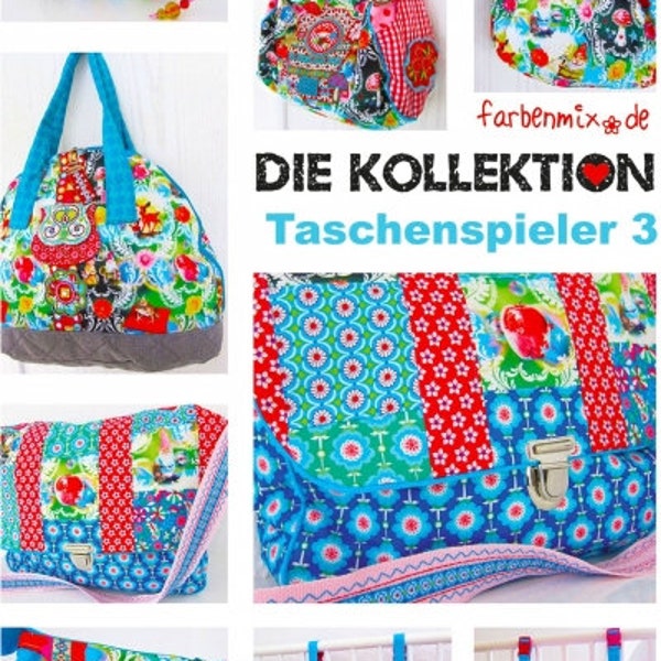 Taschenspieler 3 - CD mit 11 Schnittmustern