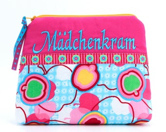 Kosmetiktäschchen, Schminktasche Mädchenkram