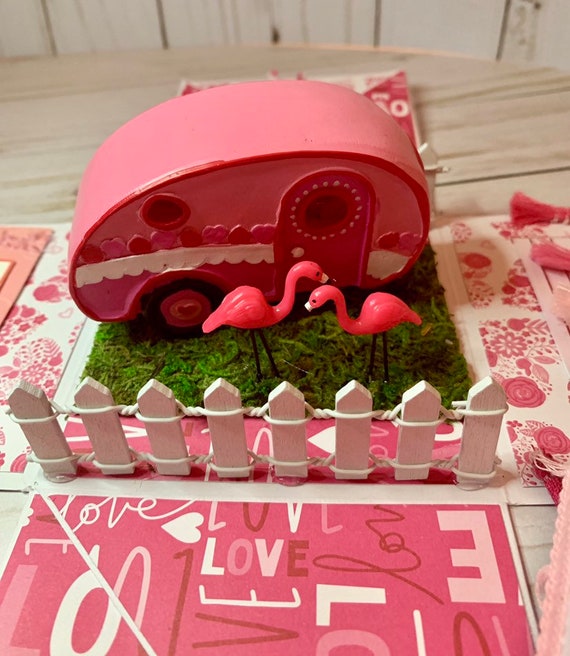 Explosion Box 3d Gift Valentine Trailer Park Valentines Etsy
