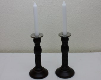 Kerzenleuchter aus Holz, Kerzenständer, Kerzenhalter, Kerzenleuchter, Tischdekoration, Wohndekor