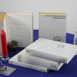 Nobel Prize Winners in Literature 1961-1966, 5 books, Coron Verlag Zurich