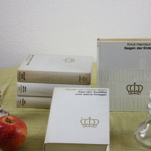 Nobel Prize Winners in Literature 1916-1920, 5 books, Coron Verlag Zurich
