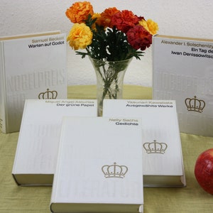 Nobel Prize Winners in Literature 1966-1970, 5 books, Coron Verlag Zurich