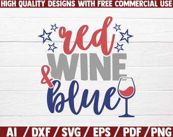 Download Free Red Wine And Blue Svg Etsy SVG Cut Files