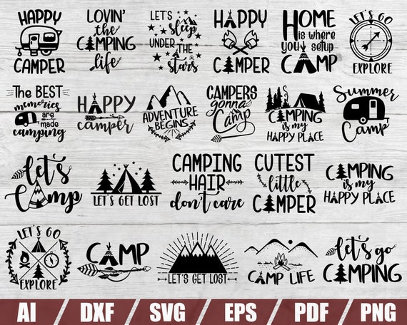 Free Free 177 Silhouette Camping Svg Free SVG PNG EPS DXF File