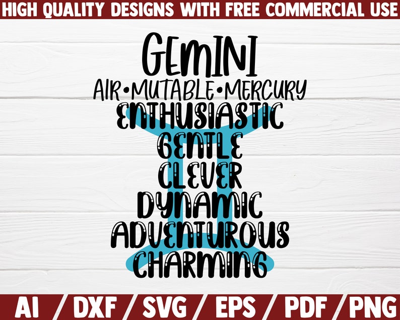 Download Zodiac Traits Bundle DXF file cut file zodiac sign | Etsy