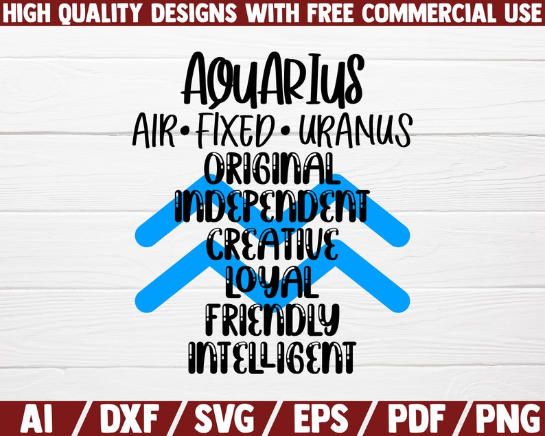 Download Zodiac Traits Bundle DXF file cut file zodiac sign | Etsy