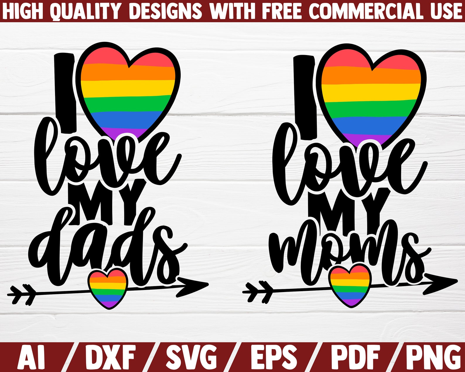 Gay Pride SVG Bundle / LGTB SVG Cut File / Pride Sayings Quote ...