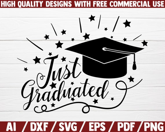 Download Just Graduated Svg Graduation 2021 Class Of 2021 Senior Etsy