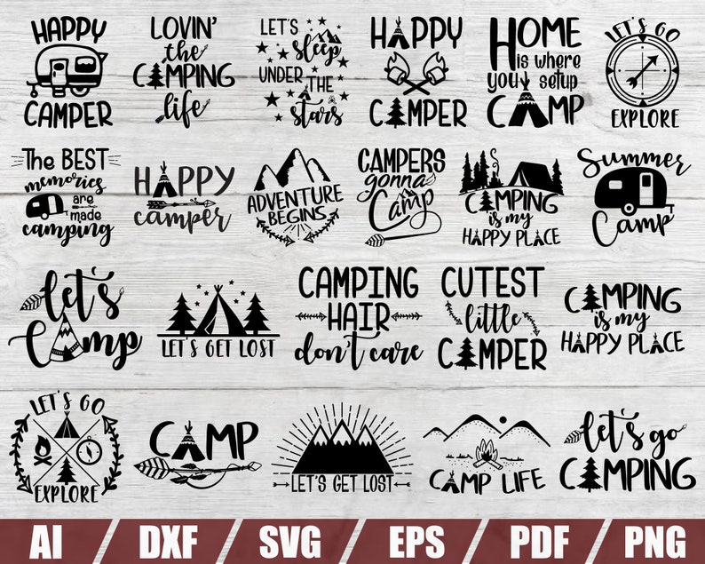 Free Free 182 Lovin The Camping Life Svg SVG PNG EPS DXF File