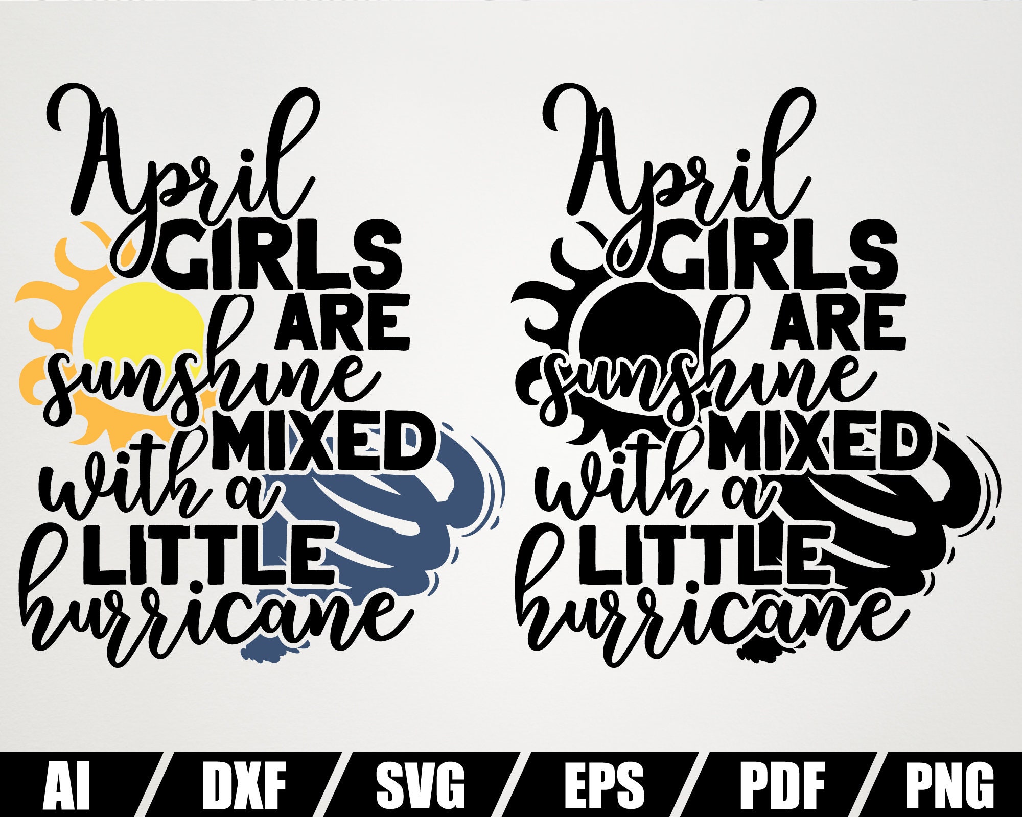 Download Silhouette And Cricut Cut Cutting File October Girls Are Sunshine Mixed With Little Hurricane Svg Svg Files Svg File For Silhouette Art Collectibles Prints Delage Com Br