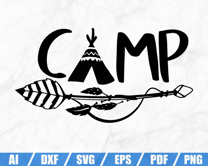 Download Paper Party Kids Camping Clipart Camping Svg Cricut Happy Camper Svg Camping Cut File Camper Life Silhouette Cut Files Camp Svg Adventure Svg Craft Supplies Tools