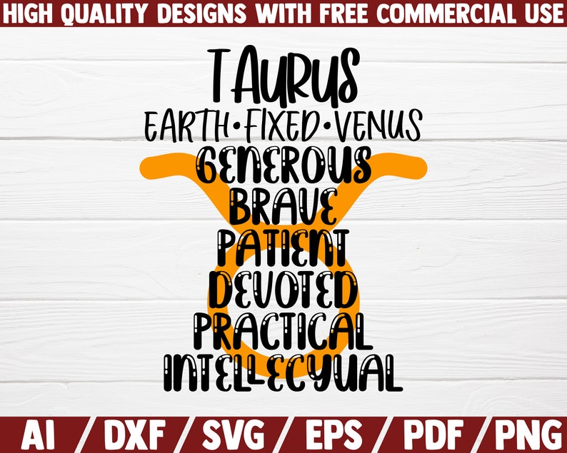 Download Zodiac Traits Bundle DXF file cut file zodiac sign | Etsy