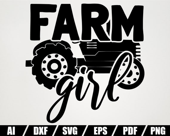 Download Farm Girl Svg Farmhouse Svg Cut Files Farming Svg Etsy PSD Mockup Templates