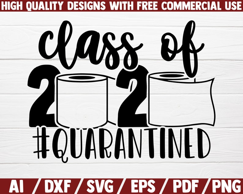 Download Quarantine Graduation SVG bundle 5 design DXF file cut | Etsy