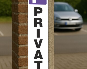 Behindertenparkplatz-Schild – Parkplatzschild Mit Kennzeichenfeld, Gelb, 52x11 Cm, Aluverbund Oder Hartschaum