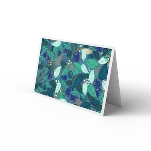 Wenskaart met envelop//Japan/Chiyogami