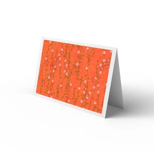 Wenskaart met envelop//Japan/Chiyogami