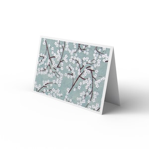 Wenskaart met envelop//Nepal papier/Lokta