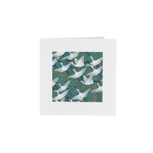 Wenskaart met envelop//Japan/Chiyogami