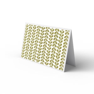 Carte de voeux avec enveloppe // Japon / Chiyogami