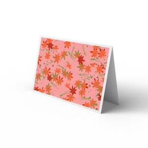 Wenskaart met envelop//Japan/Chiyogami