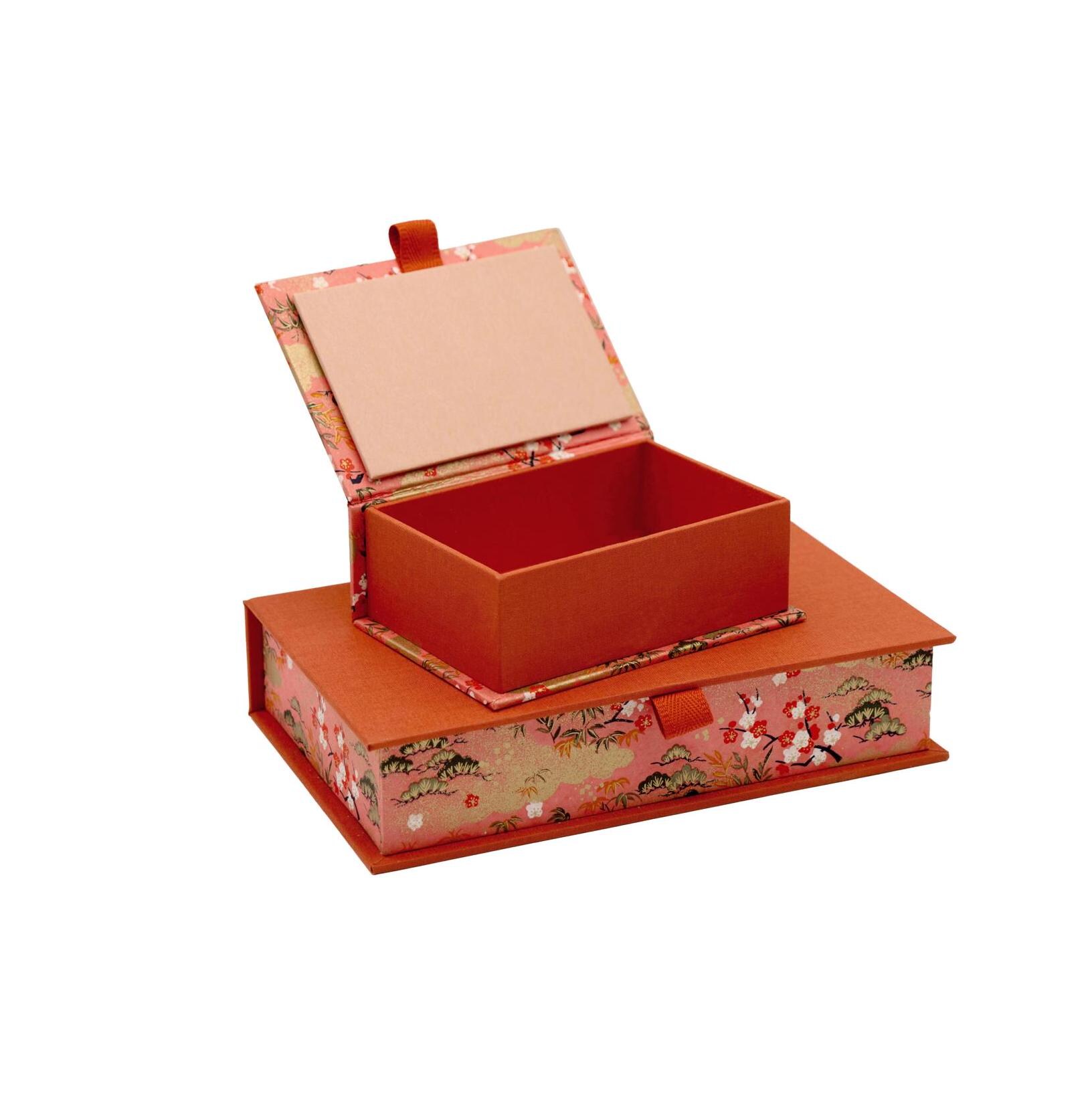 Folding Box With Japanese Paper Chiyogami - Etsy