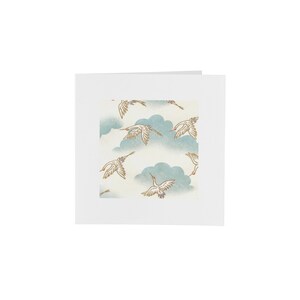 Wenskaart met envelop//Japan/Chiyogami
