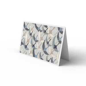 Wenskaart met envelop//Japan/Chiyogami