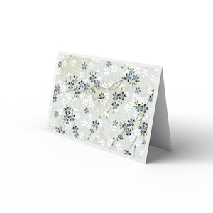Wenskaart met envelop//Japan/Chiyogami