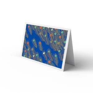 Wenskaart met envelop//Japan/Chiyogami
