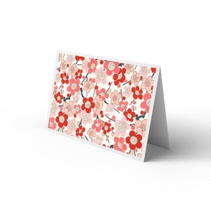Wenskaart met envelop//Japan/Chiyogami