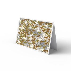 Wenskaart met envelop//Japan/Chiyogami