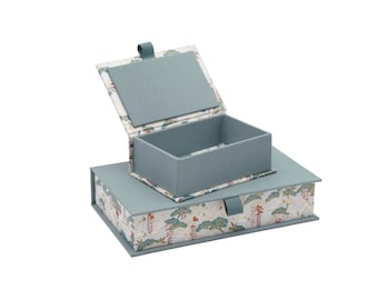 Caja plegable con papel japonés Chiyogami