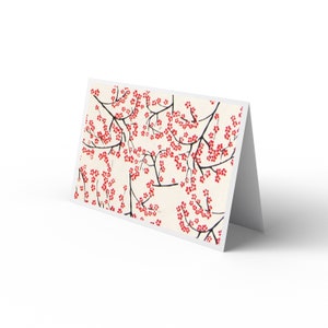 Wenskaart met envelop//Nepal papier/Lokta
