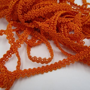 1.50 m narrow orange trimmings border (1 cm wide) 81-7-21